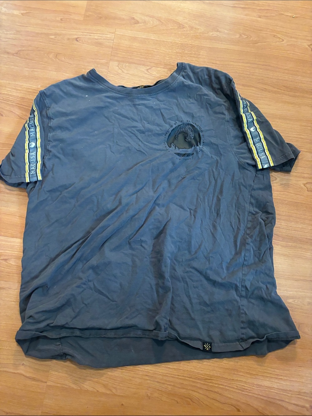 Men's Short Sleeve Crewneck Shirt - Blue
